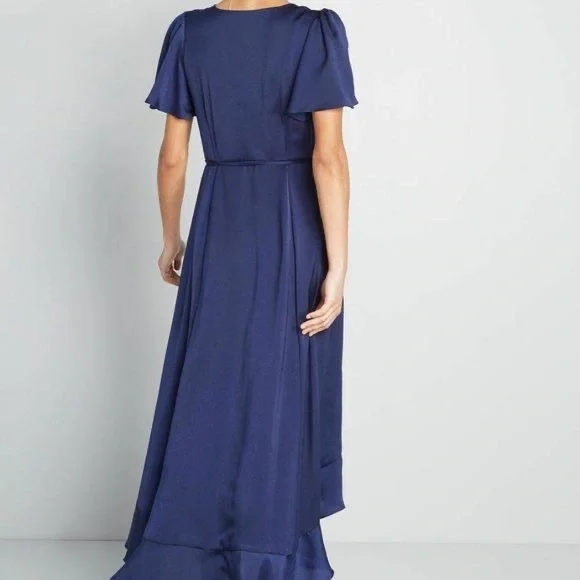 ModCloth Stunning Wonder Maxi Wrap Dress - Picture 4 of 10